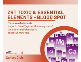 ZRT Toxic & Essential Elements -  Blood Spot